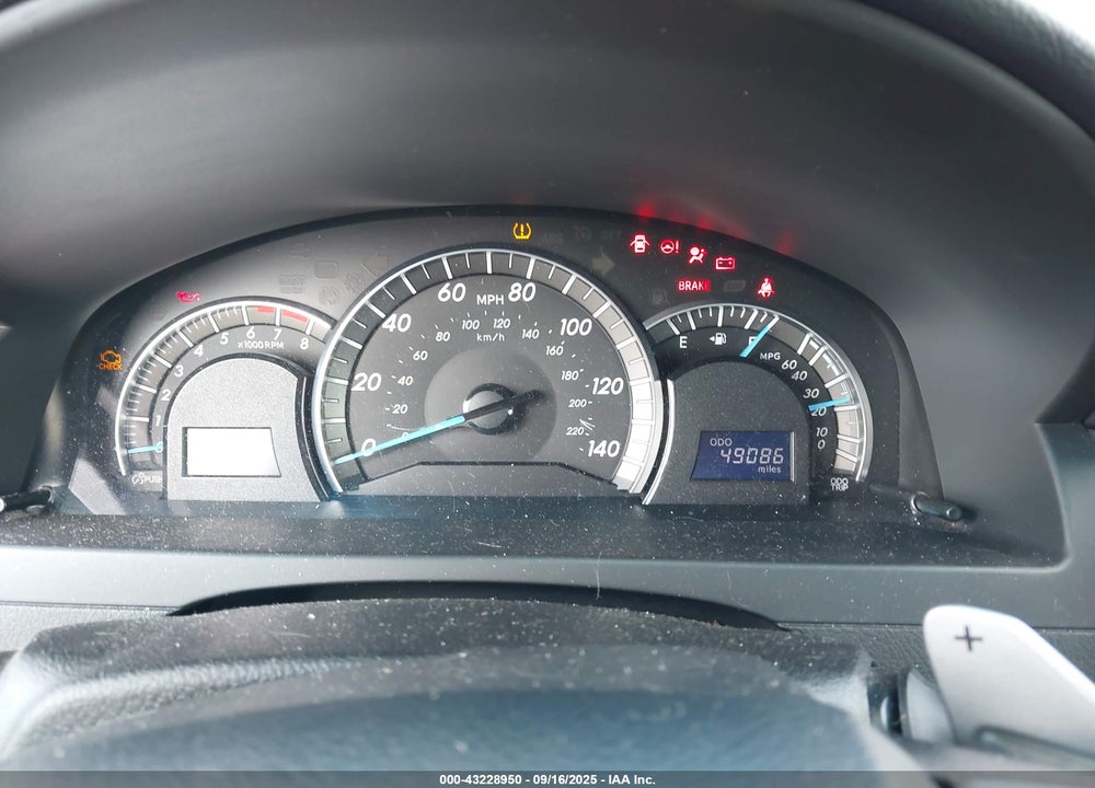 2012 TOYOTA CAMRY SE VIN: 4T1BF1FK0CU556193