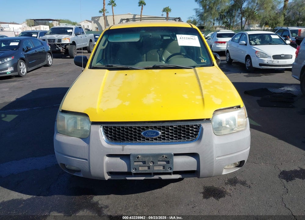 2001 FORD ESCAPE VIN: 1FMYU041X1KF54626