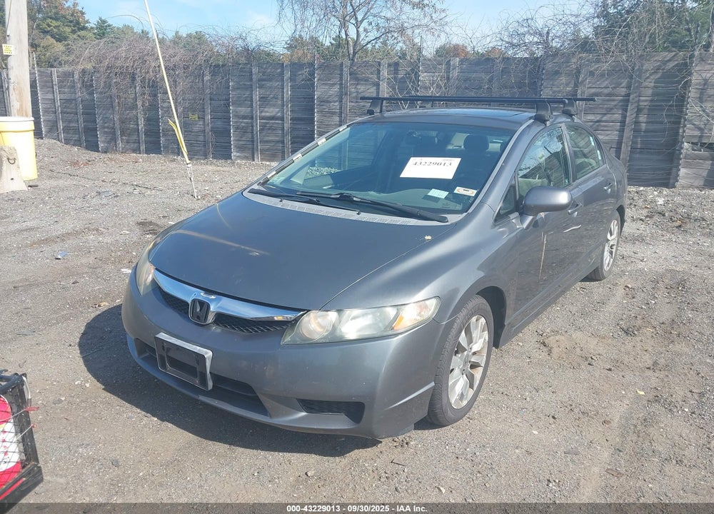 2009 HONDA CIVIC VIN: 2HGFA16829H357314