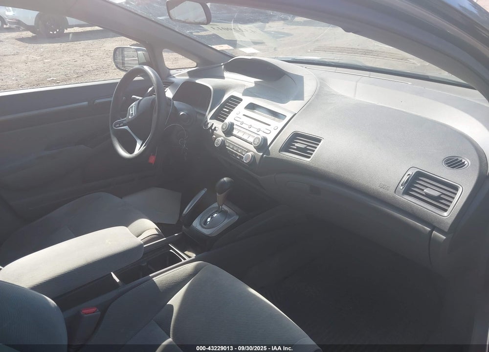 2009 HONDA CIVIC VIN: 2HGFA16829H357314