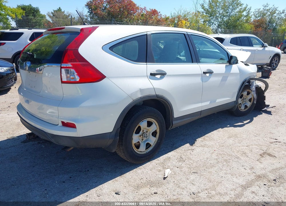 2016 HONDA CR-V VIN: 5J6RM3H34GL004714