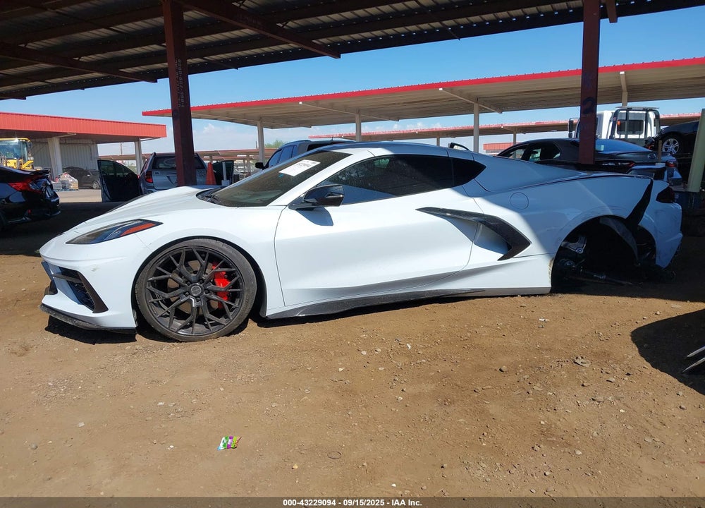 2022 CHEVROLET CORVETTE STINGRAY VIN: 1G1YB2D47N5118202