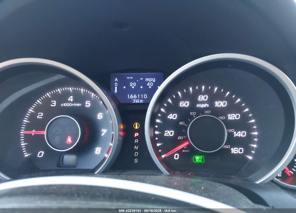 2012 ACURA TL 3.5 VIN: 19UUA8F52CA032691