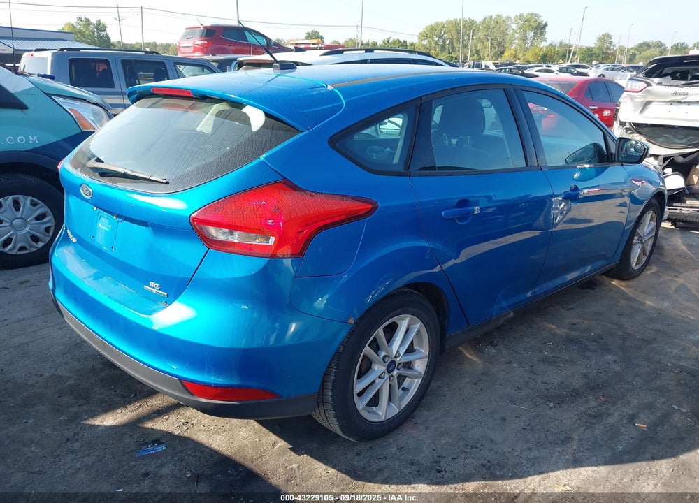 2015 FORD FOCUS SE VIN: 1FADP3K23FL242002