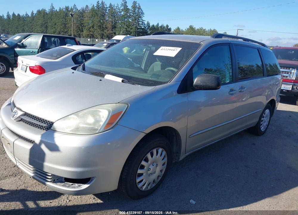2004 TOYOTA SIENNA LE VIN: 5TDZA23C74S072824