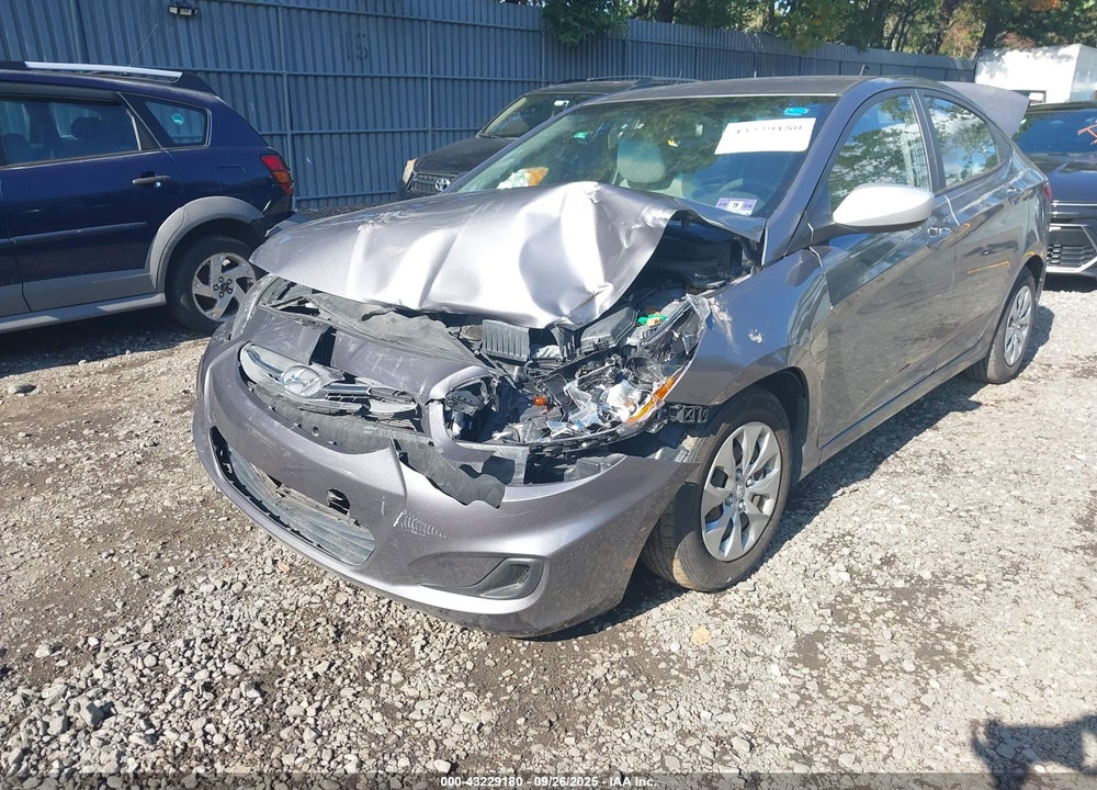 2017 HYUNDAI ACCENT SE VIN: KMHCT4AE8HU248597
