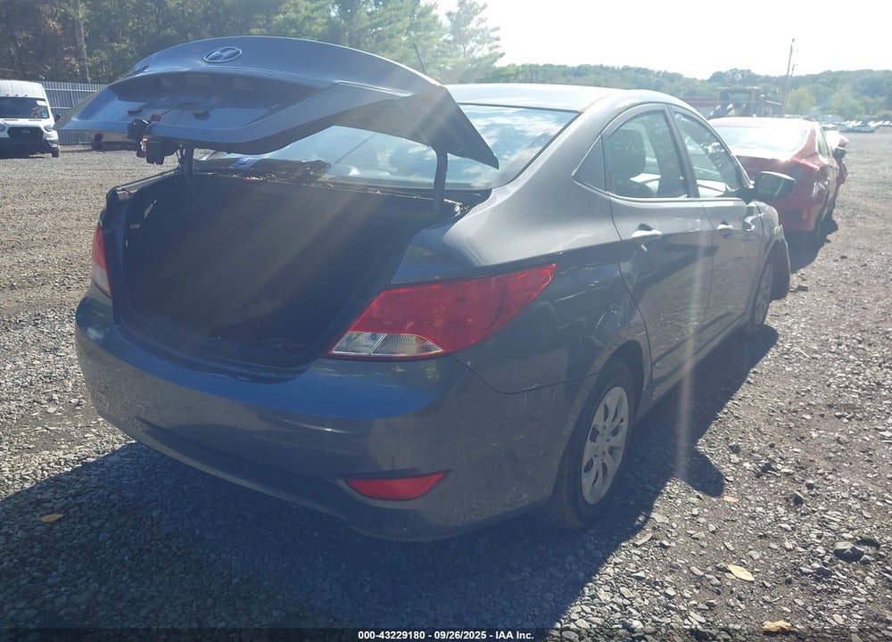 2017 HYUNDAI ACCENT SE VIN: KMHCT4AE8HU248597