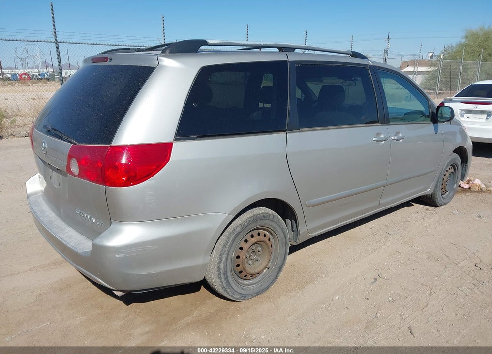 2008 TOYOTA SIENNA LE VIN: 5TDZK23C58S144719