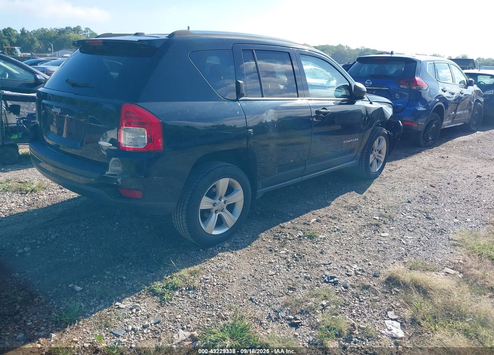 2012 JEEP COMPASS LATITUDE VIN: 1C4NJDEB6CD621096