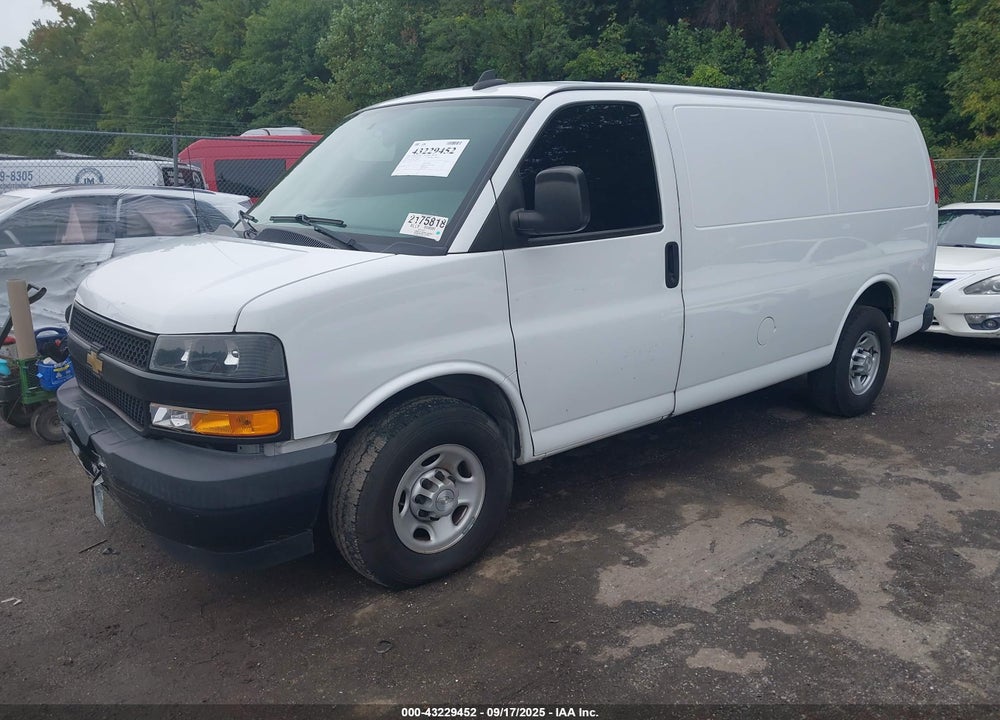 2020 CHEVROLET EXPRESS CARGO RWD 2500 REGULAR WHEELBASE WT VIN: 1GCWGAFP5L1159997
