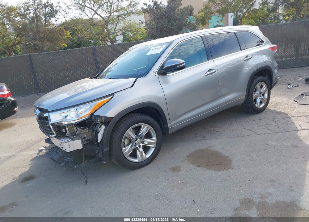 2015 TOYOTA HIGHLANDER VIN: 5TDYKRFH1FS104128
