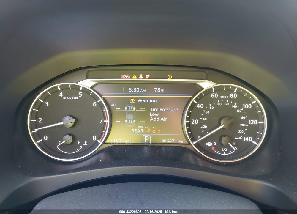 2025 NISSAN ALTIMA VIN: 1N4BL4CV1SN335794
