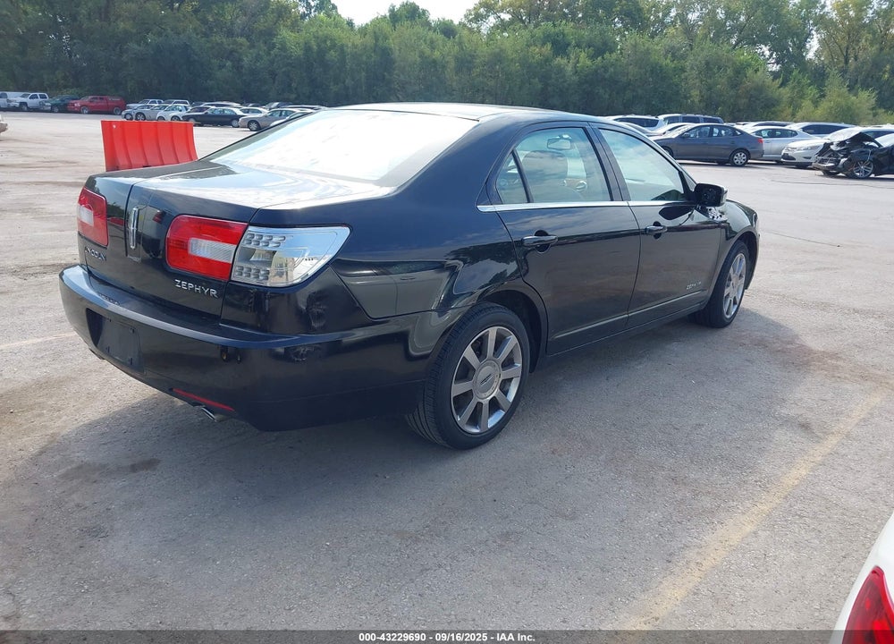 2006 LINCOLN ZEPHYR VIN: 3LNHM26176R668594