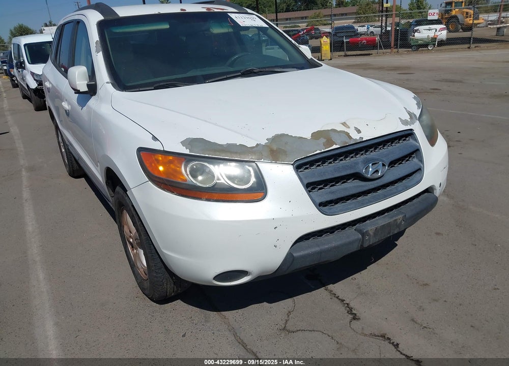 2008 HYUNDAI SANTA FE VIN: 5NMSG13D38H158241