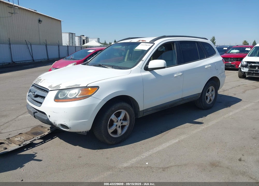 2008 HYUNDAI SANTA FE VIN: 5NMSG13D38H158241