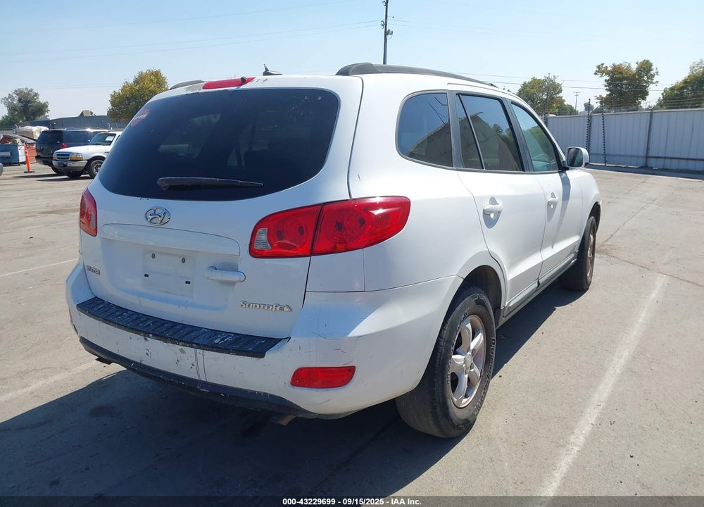 2008 HYUNDAI SANTA FE VIN: 5NMSG13D38H158241