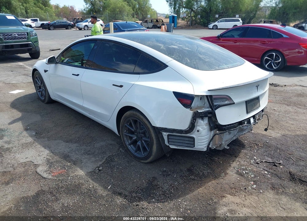 2021 TESLA MODEL 3 STANDARD RANGE PLUS REAR-WHEEL DRIVE VIN: 5YJ3E1EA1MF000778