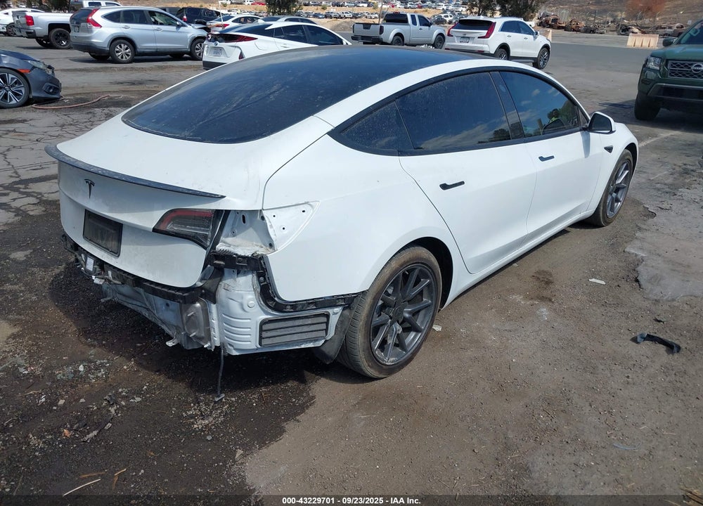 2021 TESLA MODEL 3 STANDARD RANGE PLUS REAR-WHEEL DRIVE VIN: 5YJ3E1EA1MF000778