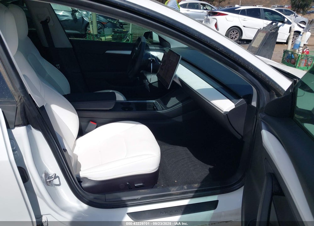 2021 TESLA MODEL 3 STANDARD RANGE PLUS REAR-WHEEL DRIVE VIN: 5YJ3E1EA1MF000778