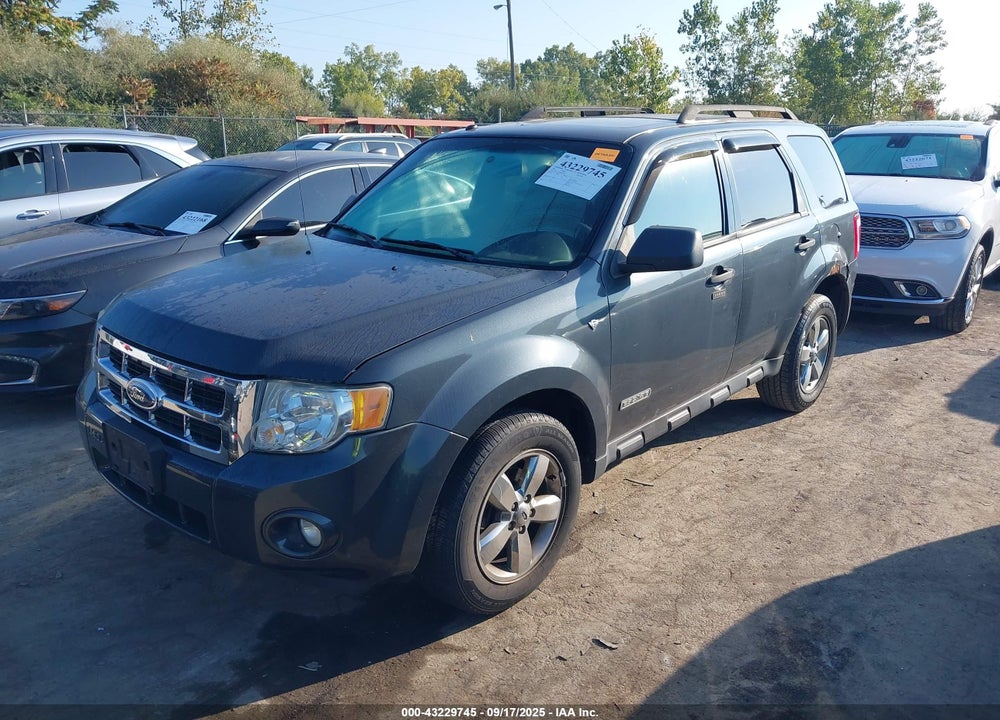 2008 FORD ESCAPE XLT VIN: 1FMCU03118KD67023