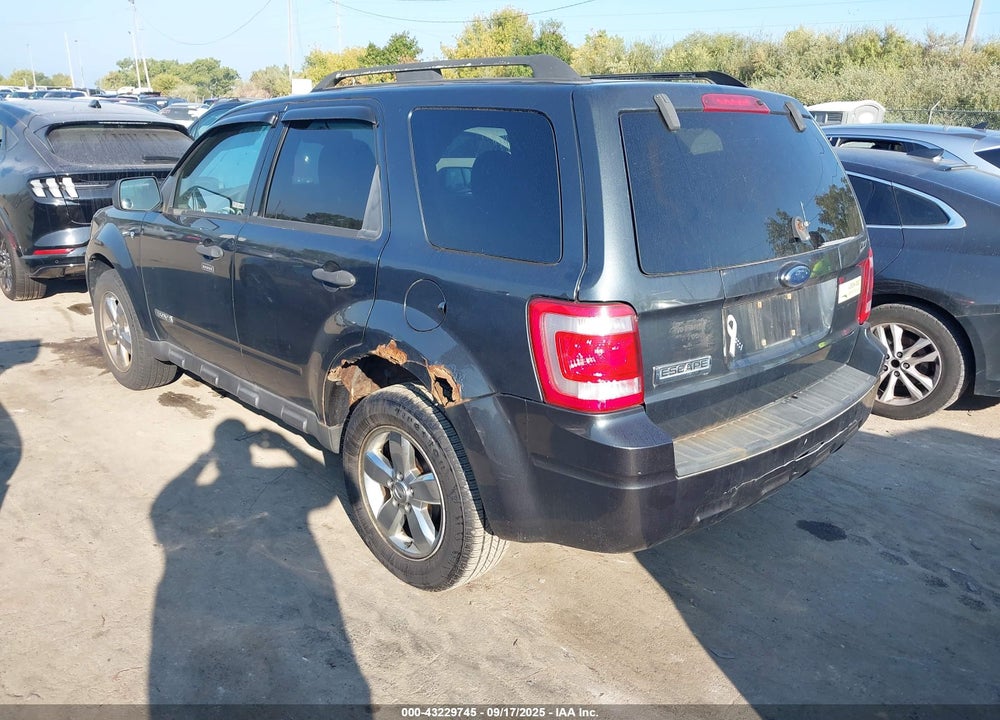 2008 FORD ESCAPE XLT VIN: 1FMCU03118KD67023