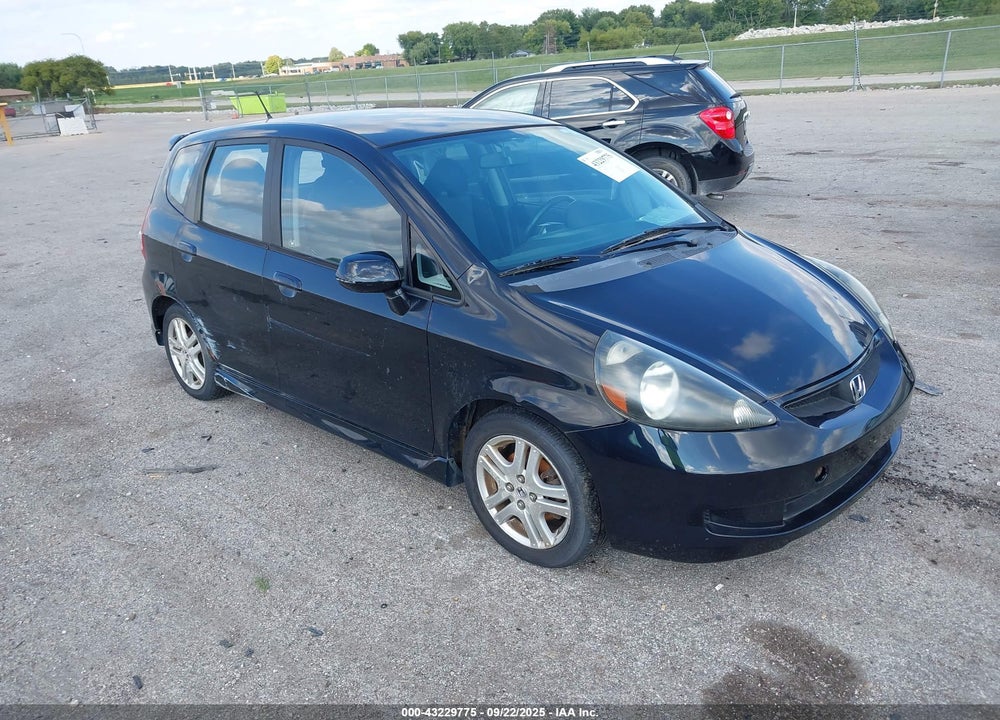 2007 HONDA FIT SPORT VIN: JHMGD38647S011285