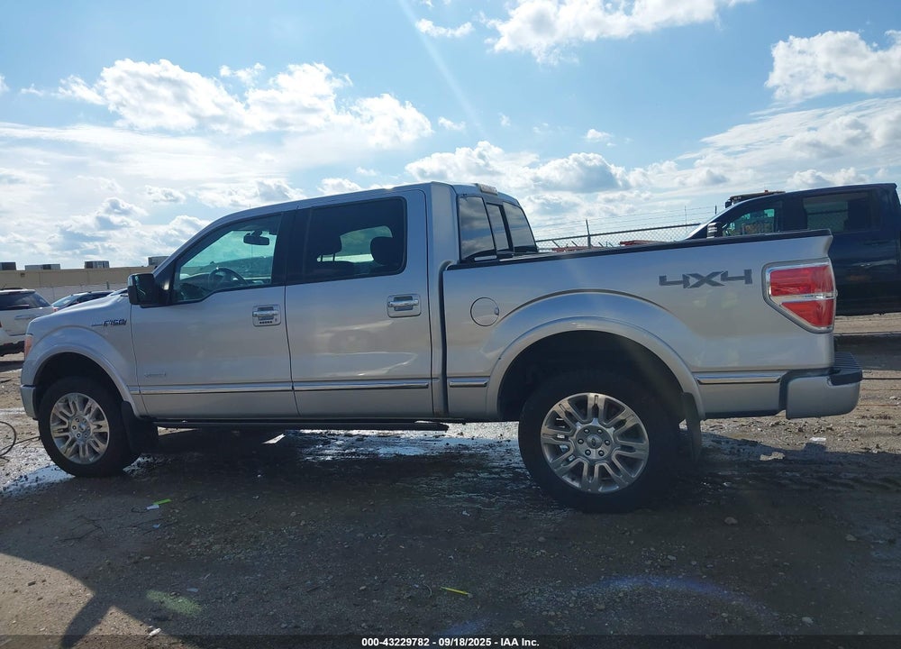 2012 FORD F-150 PLATINUM VIN: 1FTFW1ET2CFA58002