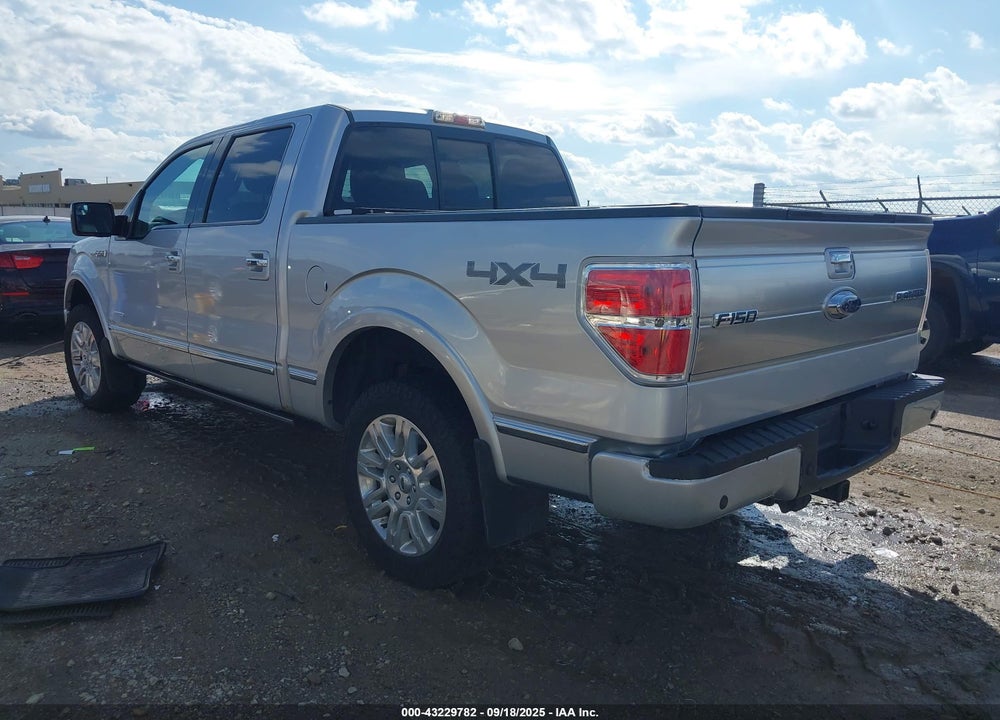 2012 FORD F-150 PLATINUM VIN: 1FTFW1ET2CFA58002