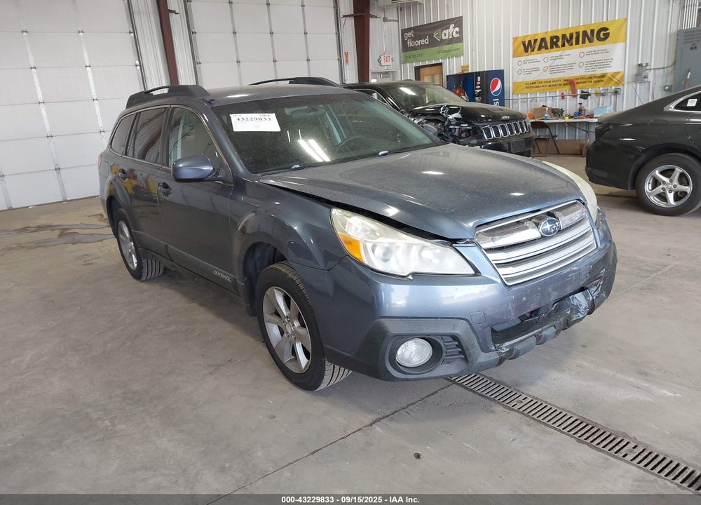 2013 SUBARU OUTBACK 2.5I PREMIUM VIN: 4S4BRBCC5D3316008