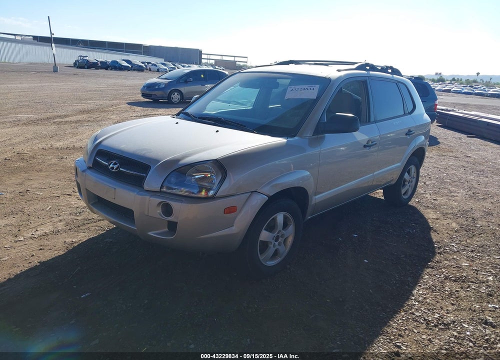2006 HYUNDAI TUCSON GL VIN: KM8JM12B76U314402