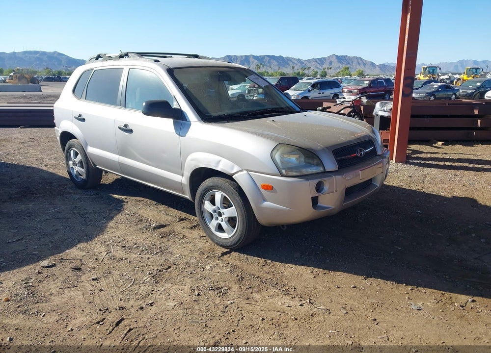 2006 HYUNDAI TUCSON GL VIN: KM8JM12B76U314402
