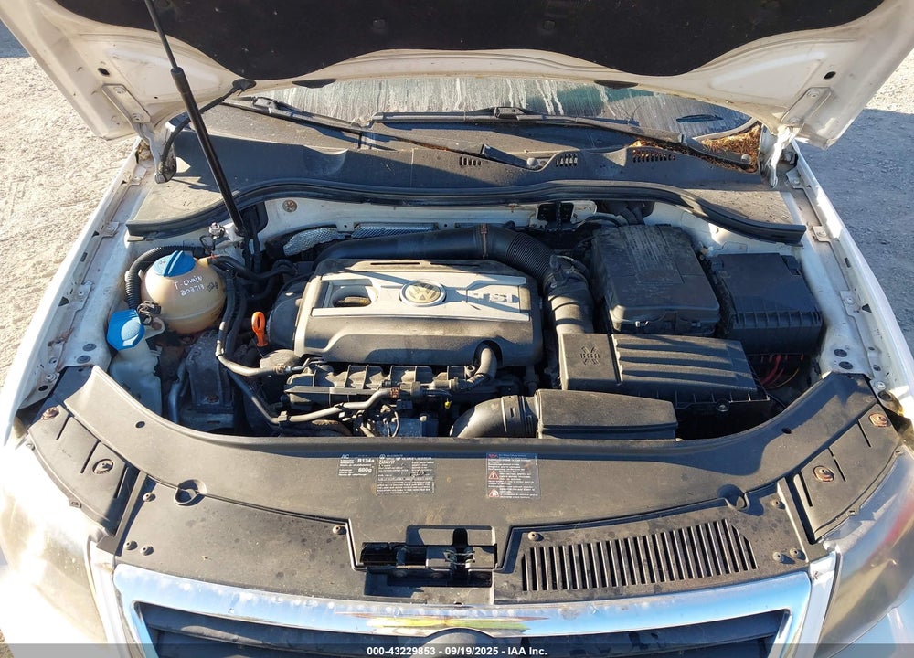 2008 VOLKSWAGEN PASSAT TURBO VIN: WVWUK93C68E199351