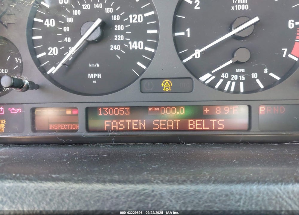 2006 BMW X5 3.0I VIN: 5UXFA13596LY48419
