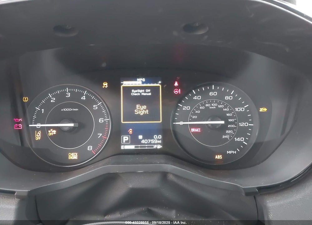 2019 SUBARU IMPREZA VIN: 4S3GTAB64K3730329
