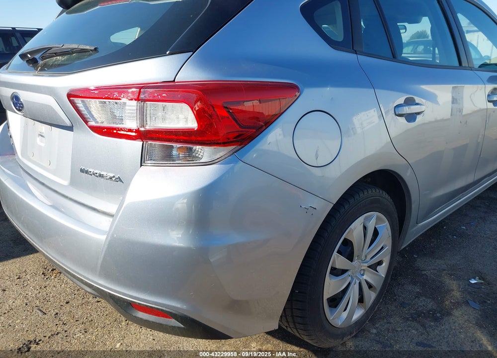 2019 SUBARU IMPREZA VIN: 4S3GTAB64K3730329