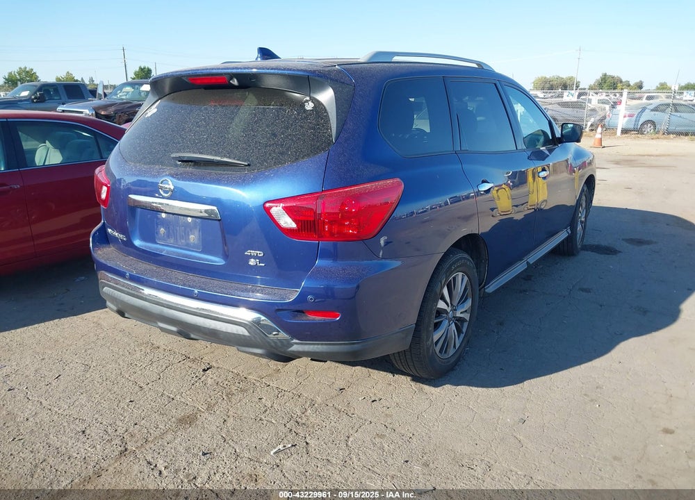2019 NISSAN PATHFINDER SL VIN: 5N1DR2MM3KC612609