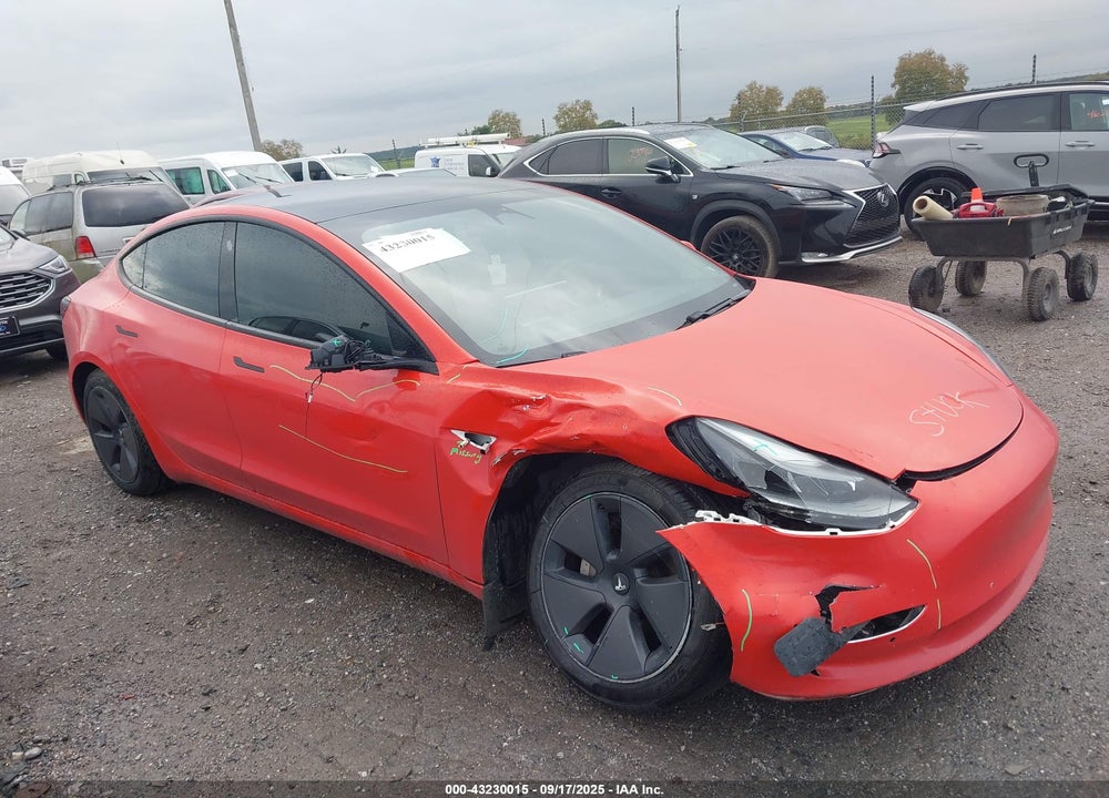 2021 TESLA MODEL 3 VIN: 5YJ3E1EB4MF015011