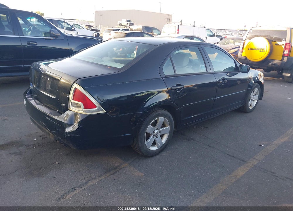 2007 FORD FUSION SE VIN: 3FAHP07Z67R111316