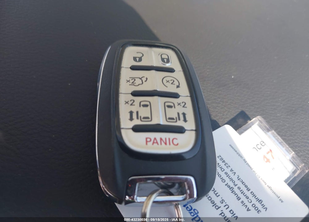 2025 CHRYSLER PACIFICA SELECT VIN: 2C4RC1BGXSR544870