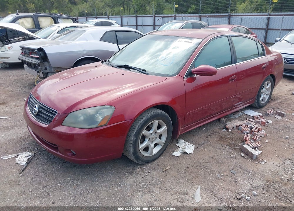 2006 NISSAN ALTIMA 2.5 S VIN: 1N4AL11D56N378030