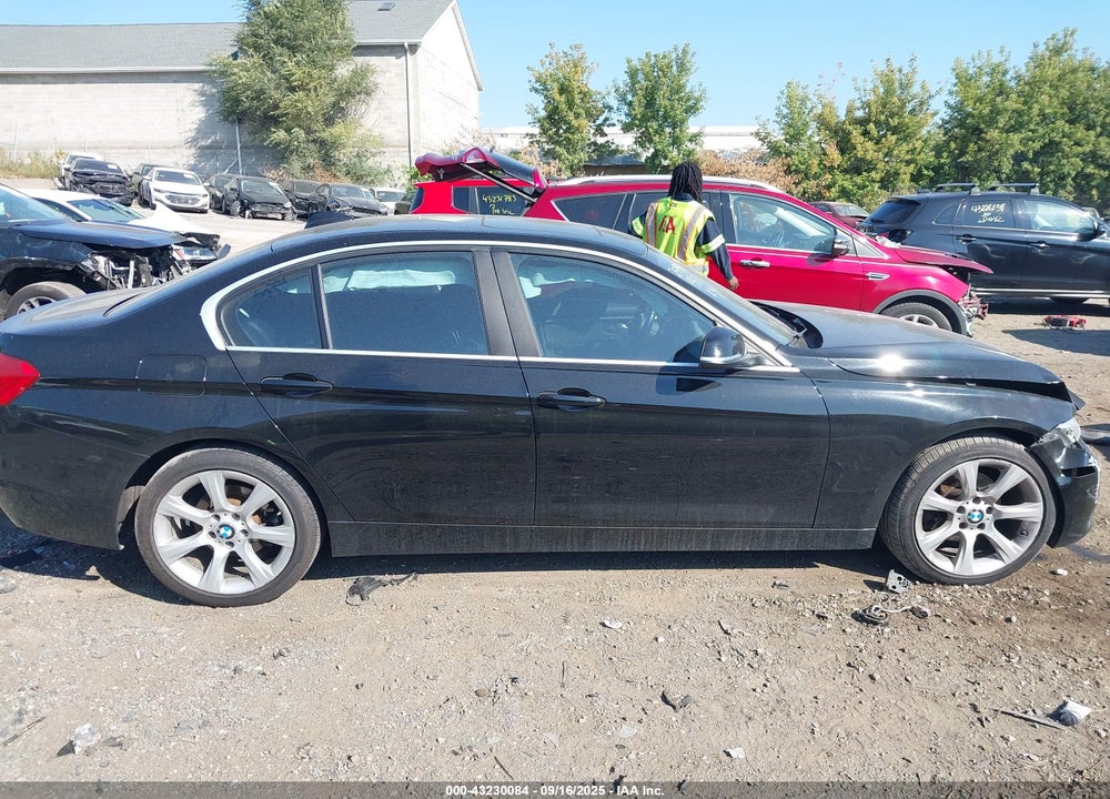 2015 BMW 3 SERIES VIN: WBA3C3C5XFP664753