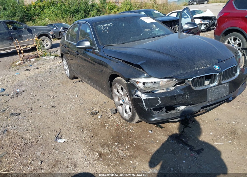 2015 BMW 3 SERIES VIN: WBA3C3C5XFP664753