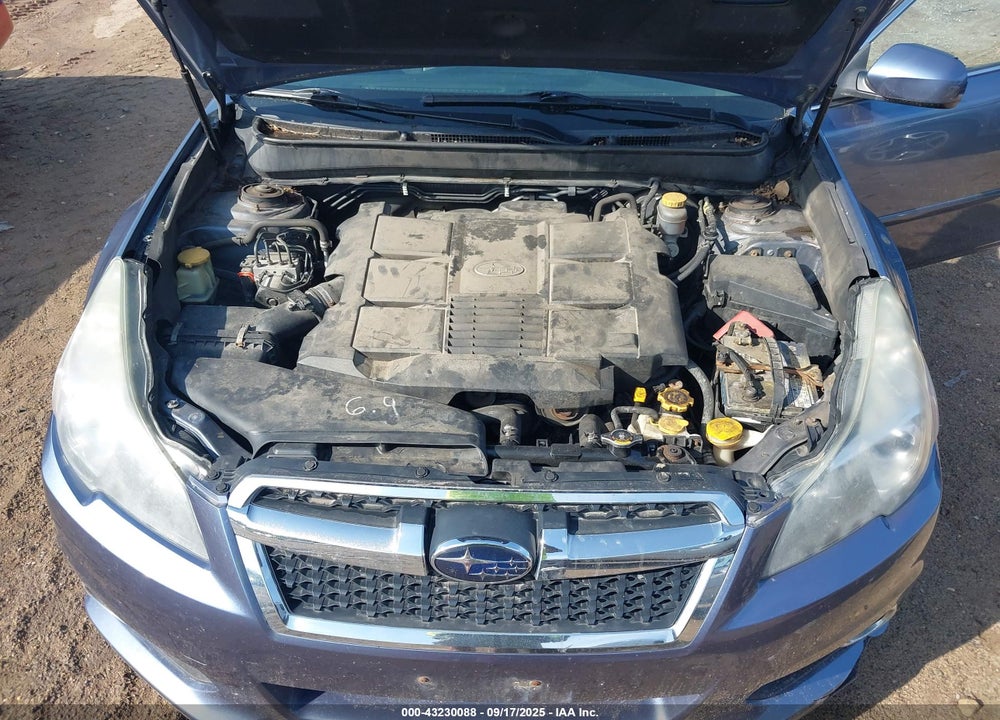 2013 SUBARU LEGACY VIN: 4S3BMDJ62D2009610