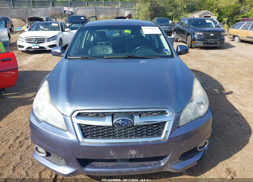 2013 SUBARU LEGACY VIN: 4S3BMDJ62D2009610