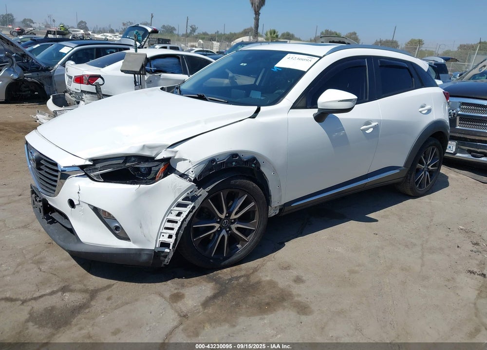 2018 MAZDA CX-3 GRAND TOURING VIN: JM1DKFD7XJ0314407