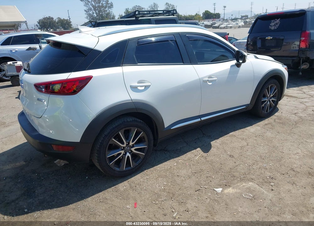 2018 MAZDA CX-3 GRAND TOURING VIN: JM1DKFD7XJ0314407