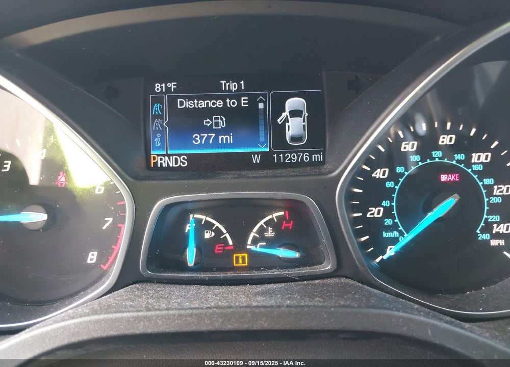 2016 FORD ESCAPE VIN: 1FMCU9GX6GUB97988