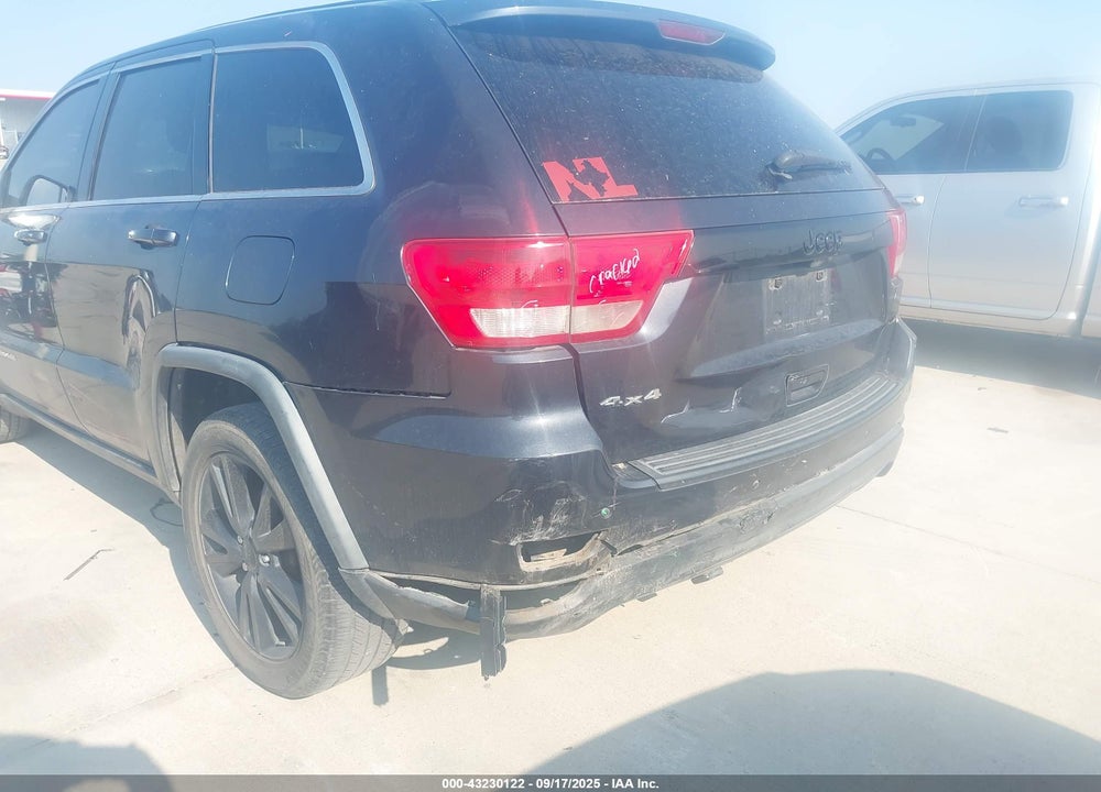 2012 JEEP GRAND CHEROKEE VIN: 1C4RJFAG3CC313453