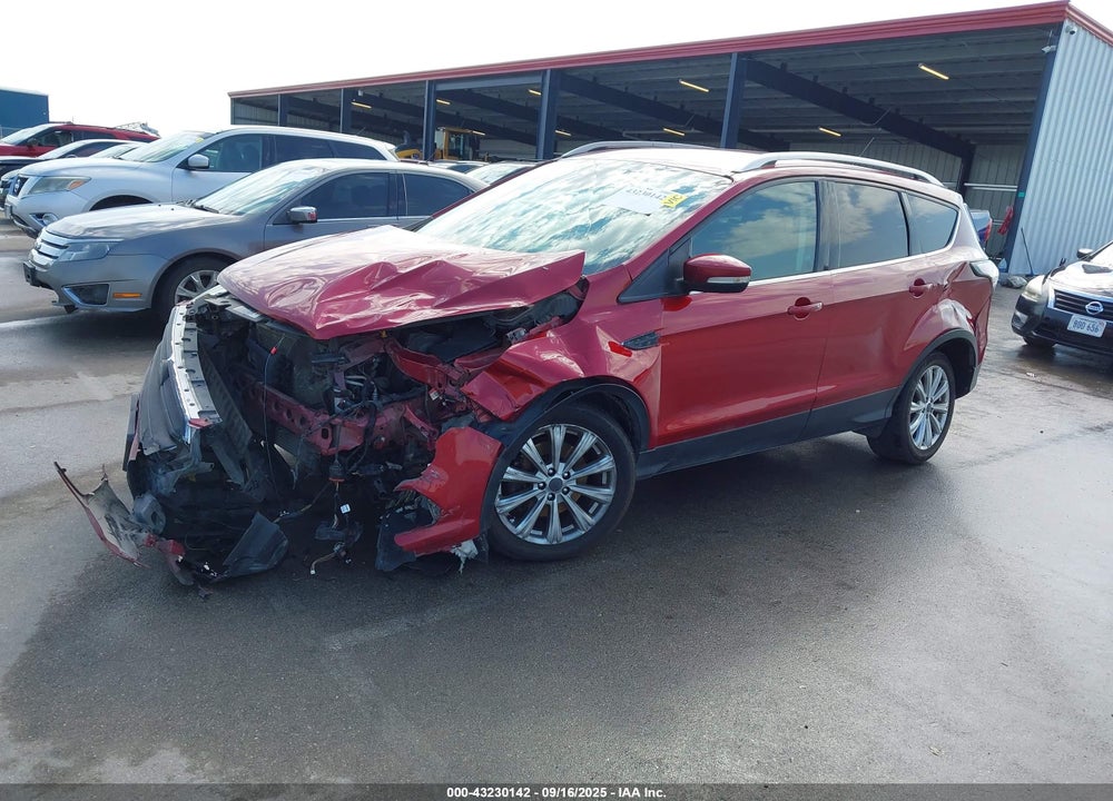 2017 FORD ESCAPE VIN: 1FMCU0J90HUC99312