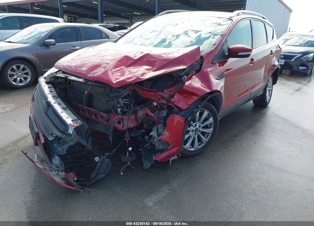 2017 FORD ESCAPE VIN: 1FMCU0J90HUC99312